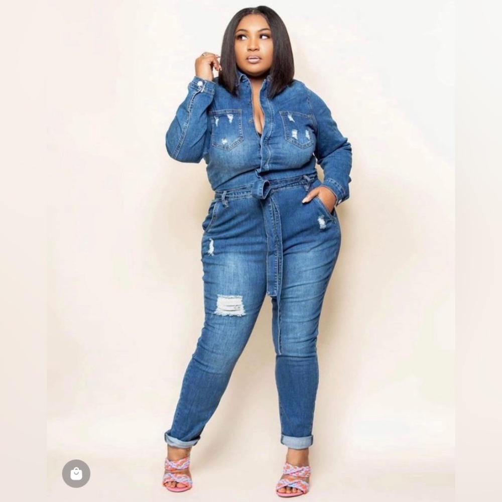 One piece Jean jumpsuit